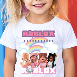 Children's T-shirt cotton Roblox piggy