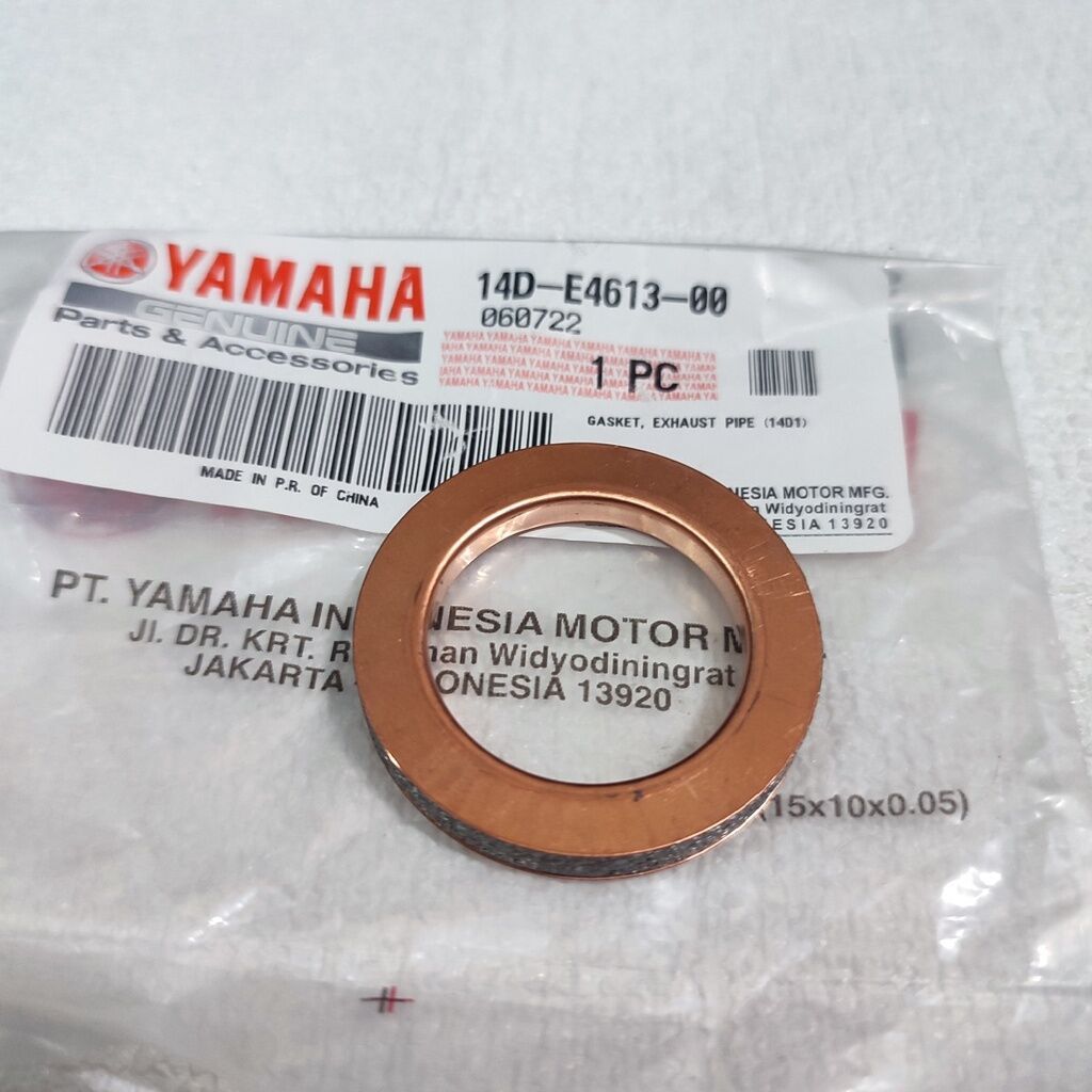 Yamaha Genuine Exhaust Gasket for Mio Sporty (14DE461300) Shopee Philippines