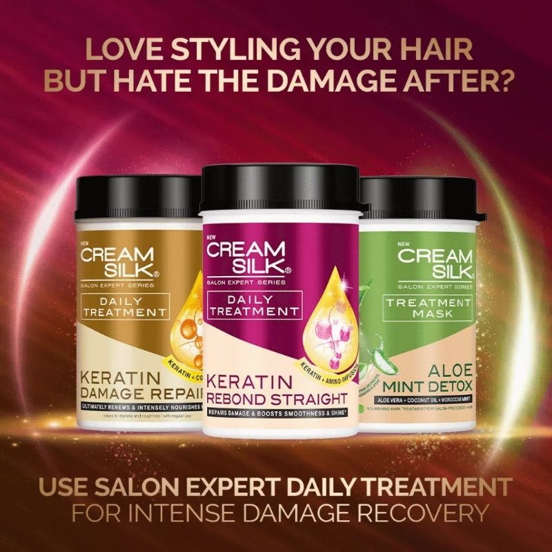 CREAMSILK Keratin Treatment Conditioner 650ML Shopee Philippines