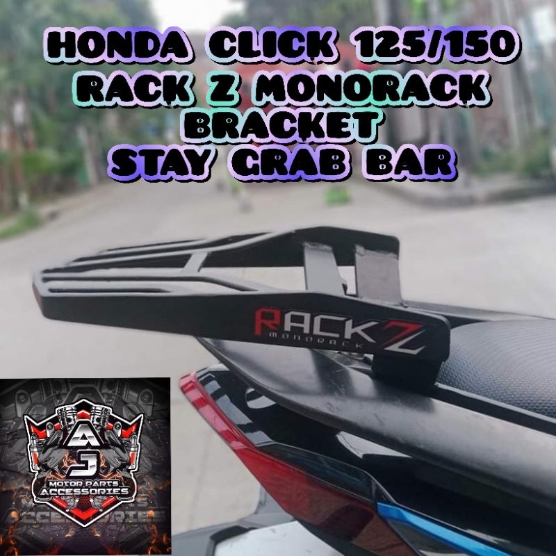HONDA CLICK 125-150 V1-V2-V3 RACK Z MONORACK BRACKET POWDER COATED NO ...