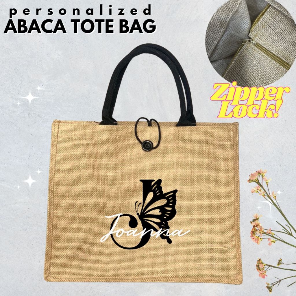 Abaca discount tote bag