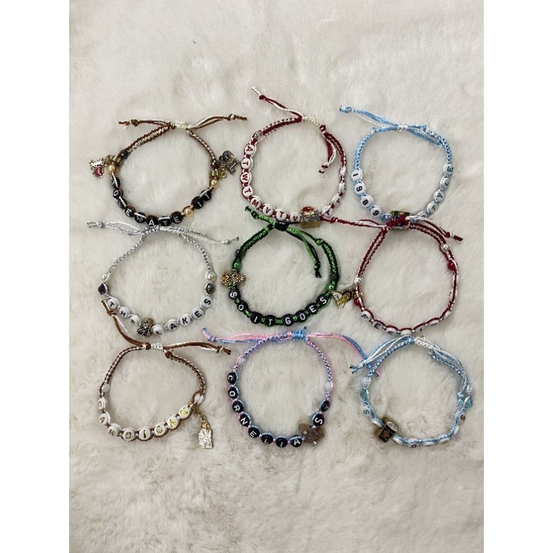 Circle Bracelet Chain Leaf Friendship Bracelets 6 Pack