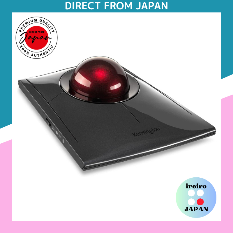 KENSINGTON Slimblade Pro Wireless Track Ball 4 button left and right ...