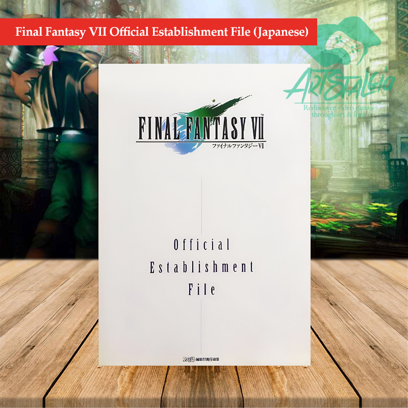 Final Fantasy VII Official Establishment File (Japanese) | Shopee ...