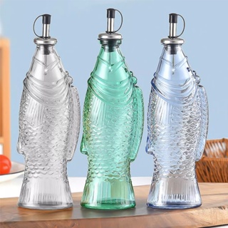 1pc 150ml Glass Oil Spray Bottle, Minimalist Blue Multi-purpose Oil  Dispenser Bottle For Kitchen