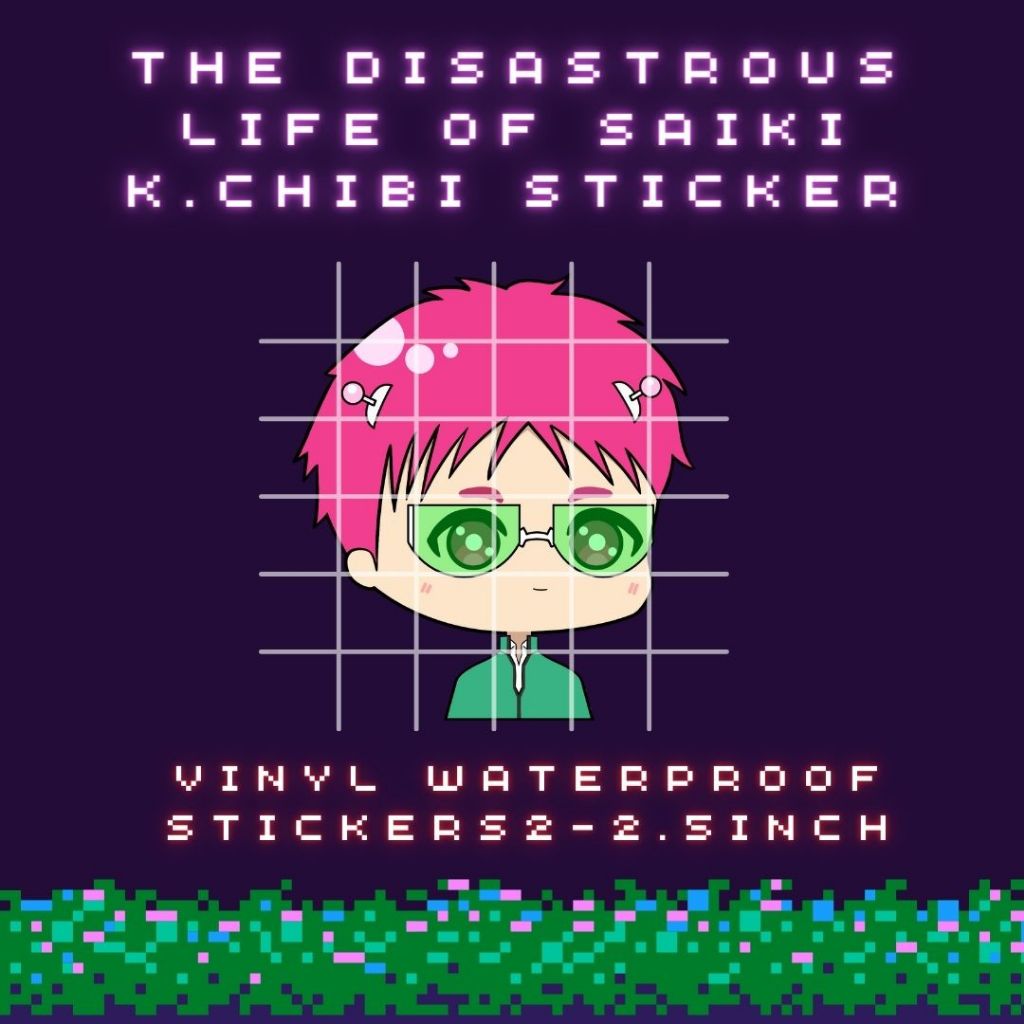 The Disastrous Life of Saiki K|Saiki kasuo anime chibi fanart pin ...