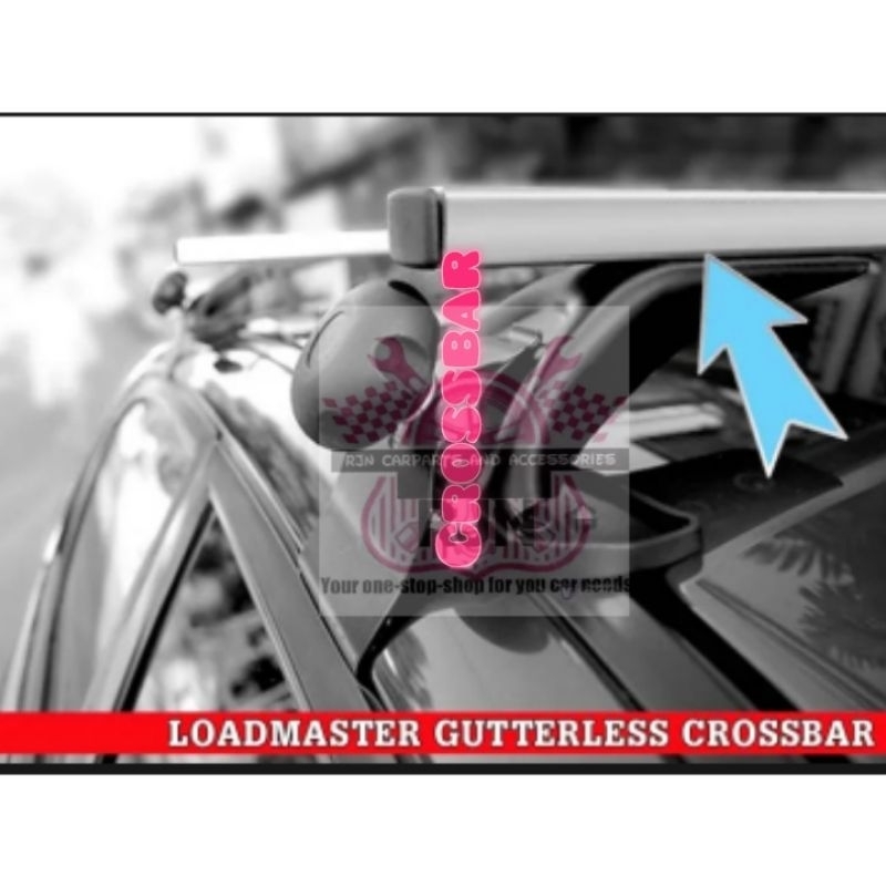 (Loadmaster) Gutterless Crossbar for Corolla Altis 2001 - 2007 (Silver ...