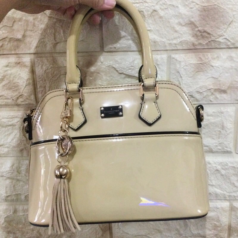 ORIGINAL/AUTHENTIC Paul’s Boutique Patent twoway Alma Bag (with sling