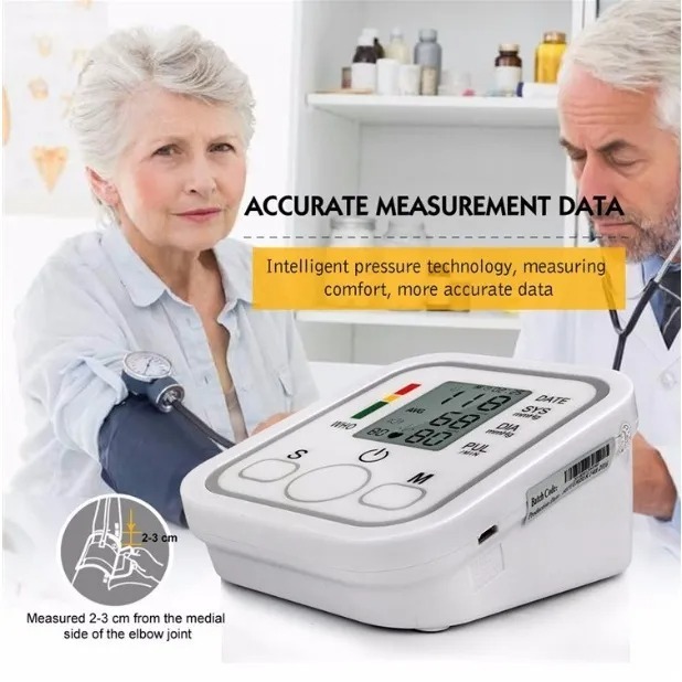 MHS Digital Automatic Arm Blood Pressure Monitor Electronic Arm Style ...