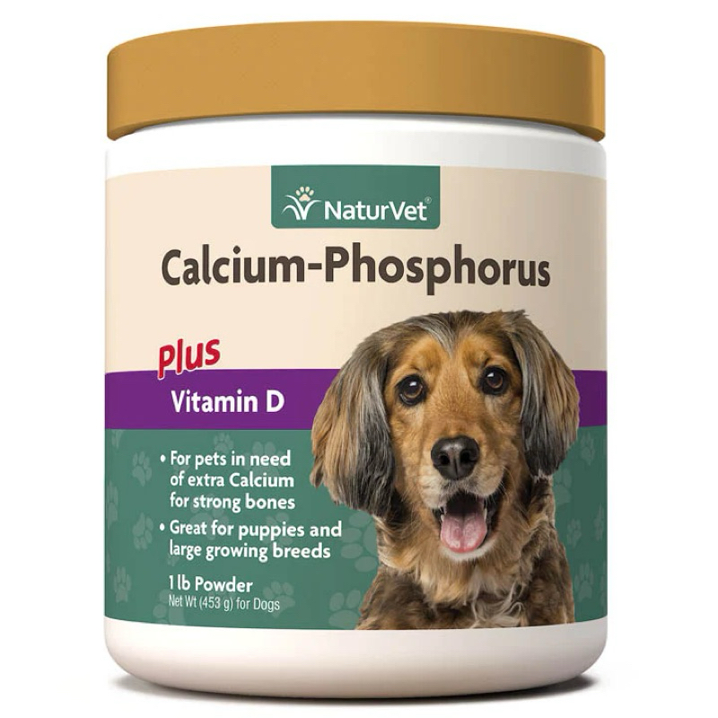 Dogs with too quicky much calcium and vitamin d