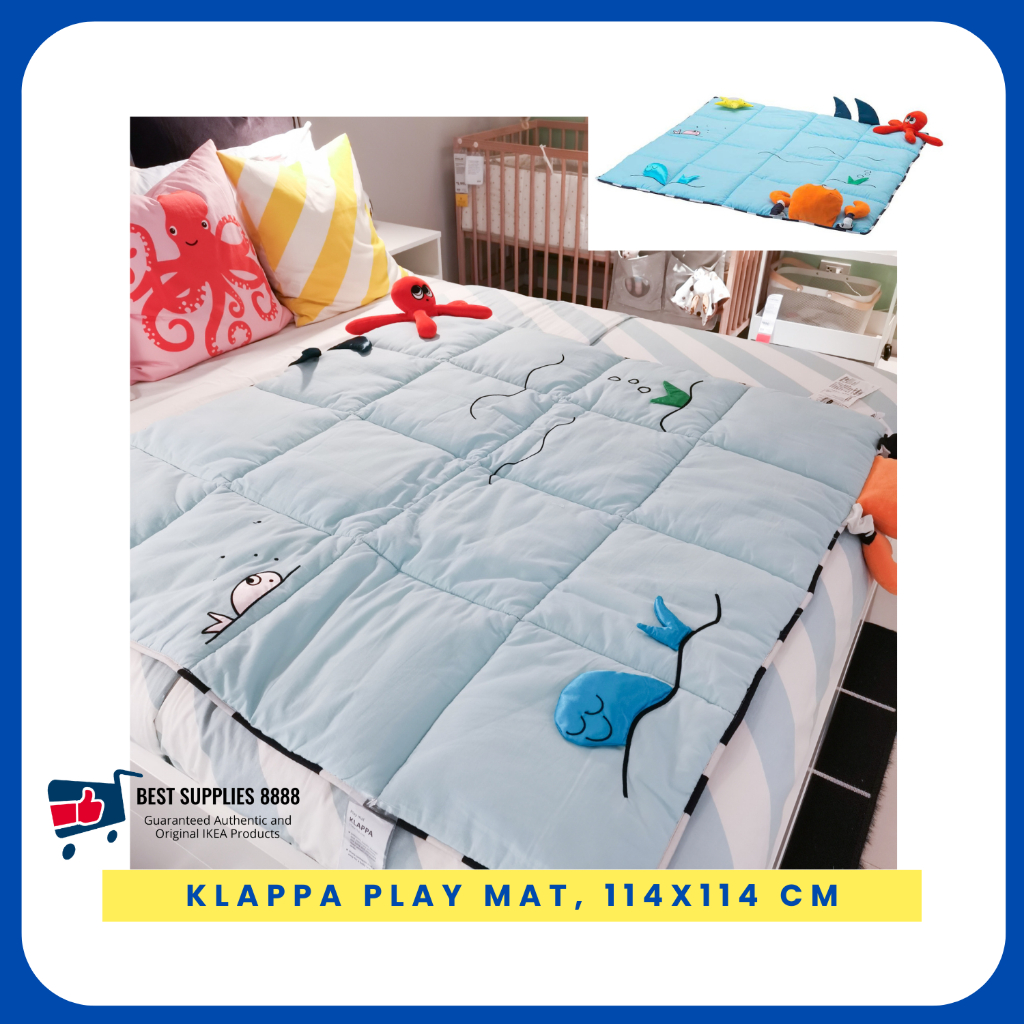 BestSupplies IKEA KLAPPA Baby Play mat, soft safe | Shopee Philippines