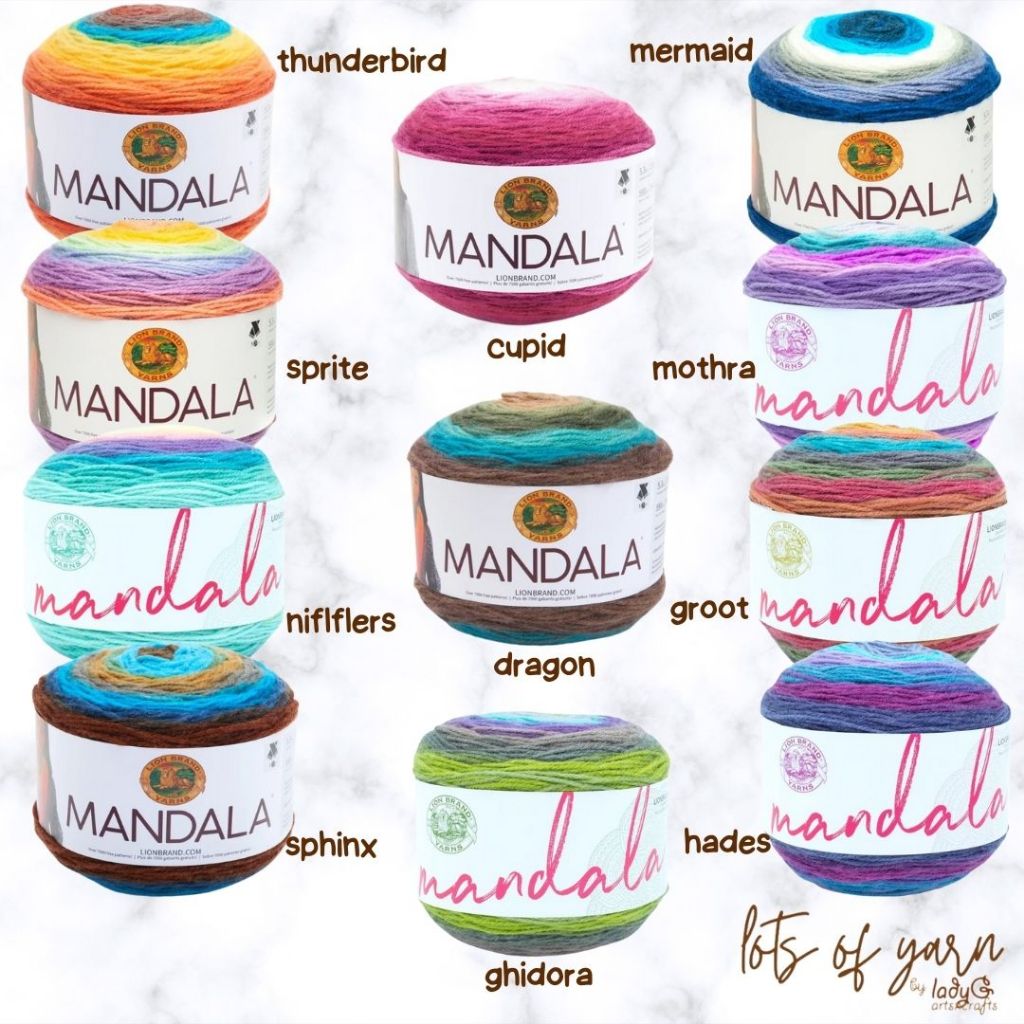 Lion Brand MANDALA yarn Shopee Philippines