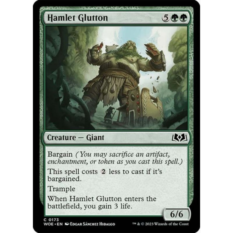 Hamlet Glutton - WOE - Common - MTG Cards (WotC) | Shopee Philippines