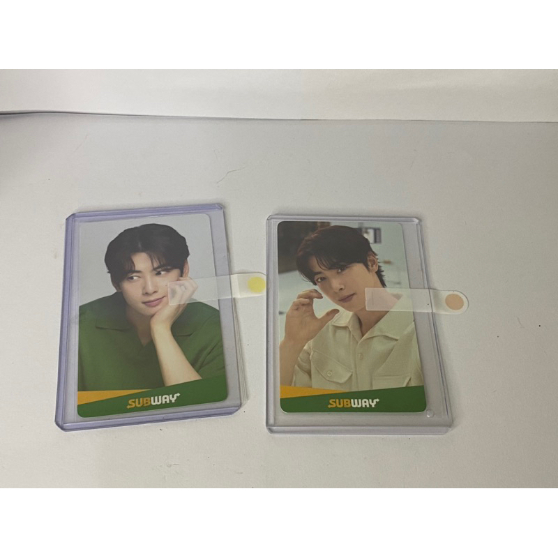 Subway Japan Cha Eun Woo Photocard | Shopee Philippines