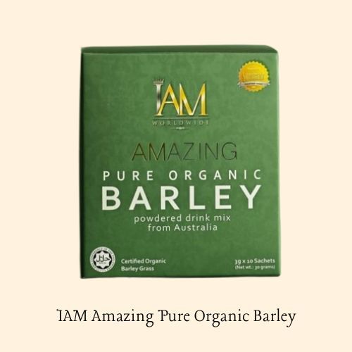 IAM Amazing Pure Organic Barley Powdered Drink Mix from Australia