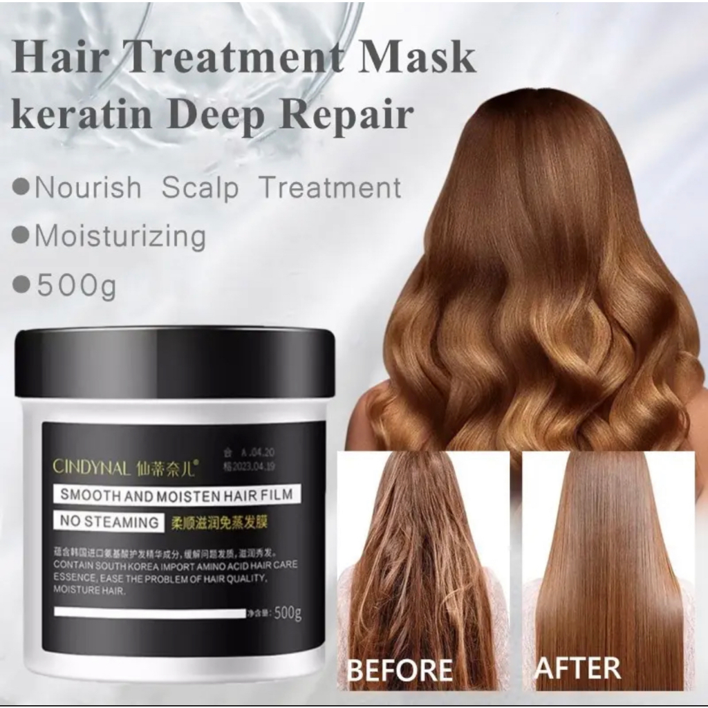 Hair Care Keratin Hair Mask to Repair Damaged Dry&Frizzy Hair Deep Hair ...