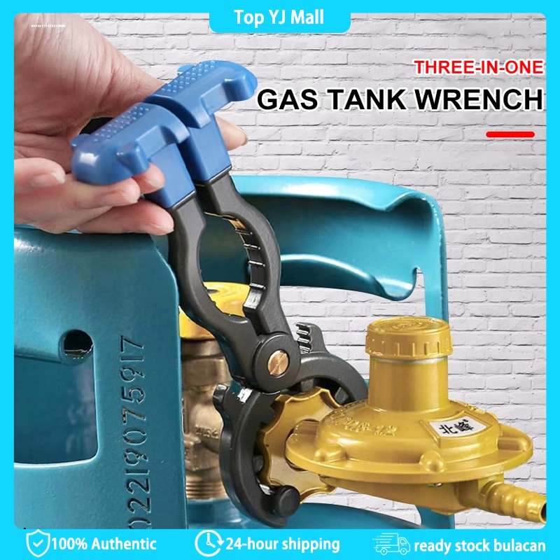 3 in 1 Multifunctional Gas Valve Wrench Gas Tank Pressure Reducing