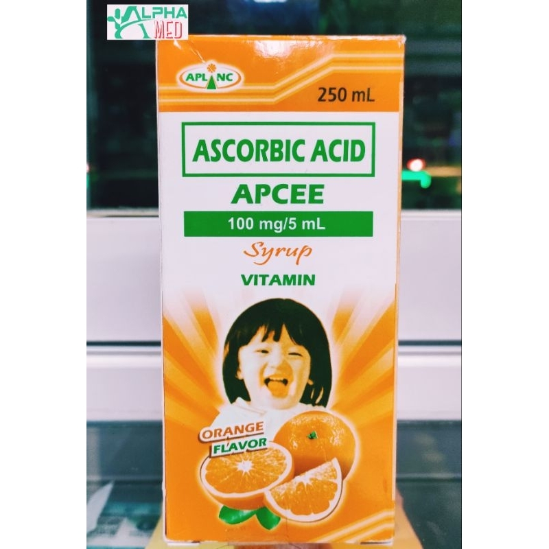 ASCORBIC ACID (APCEE) 250 ML | Shopee Philippines