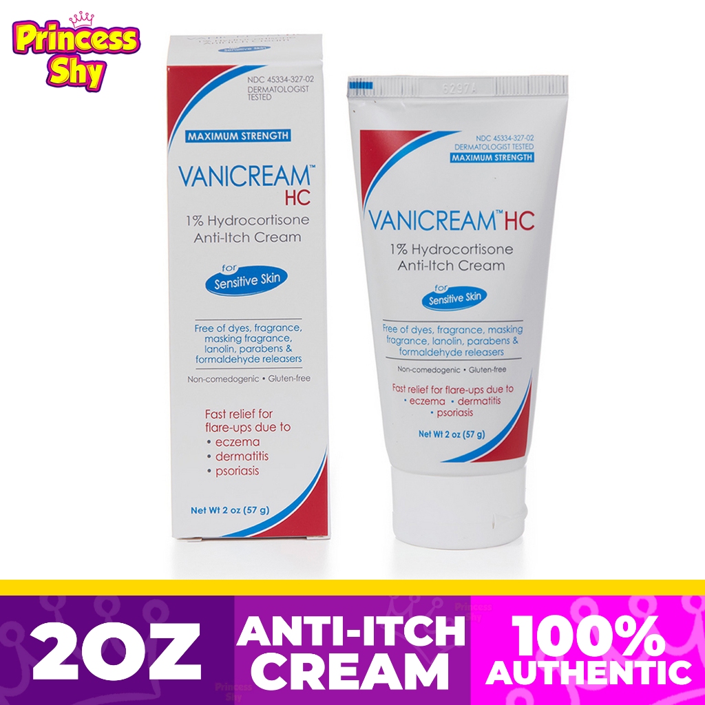 Vanicream Hc 1 Hydrocortisone Anti Itch Cream For Sensitive Skin 2oz Shopee Philippines 9741