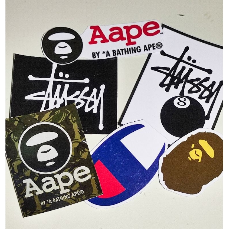 CLOTHING BRAND STICKERS 50 pcs Shopee Philippines