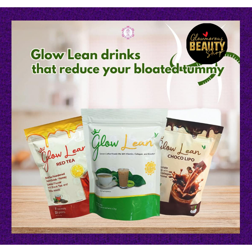 Gorgeous Glow Ph Glow Lean Coffee Choco And Iced Tea Slimming Drinks 7