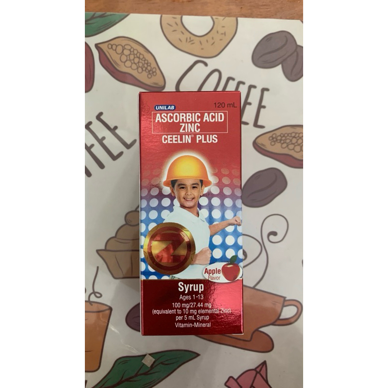 Ceelin Plus Ascorbic Acid Zinc Vitamins Syrup 120ml Shopee Philippines