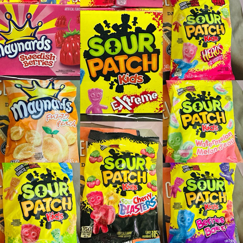 Maynards and Sour Patch Gummies Gummy Bears | Shopee Philippines