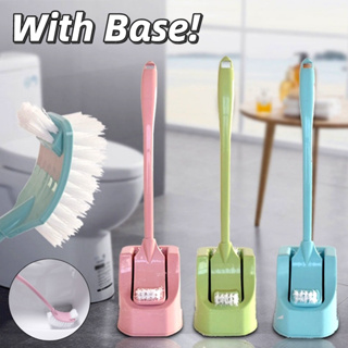 Plastic Long Handle Toilet Bowl Brush Double Sided Portable Toilet Bowl Cleaner  Cleaning Brush for Bathroom - China Toilet Brush, Brush