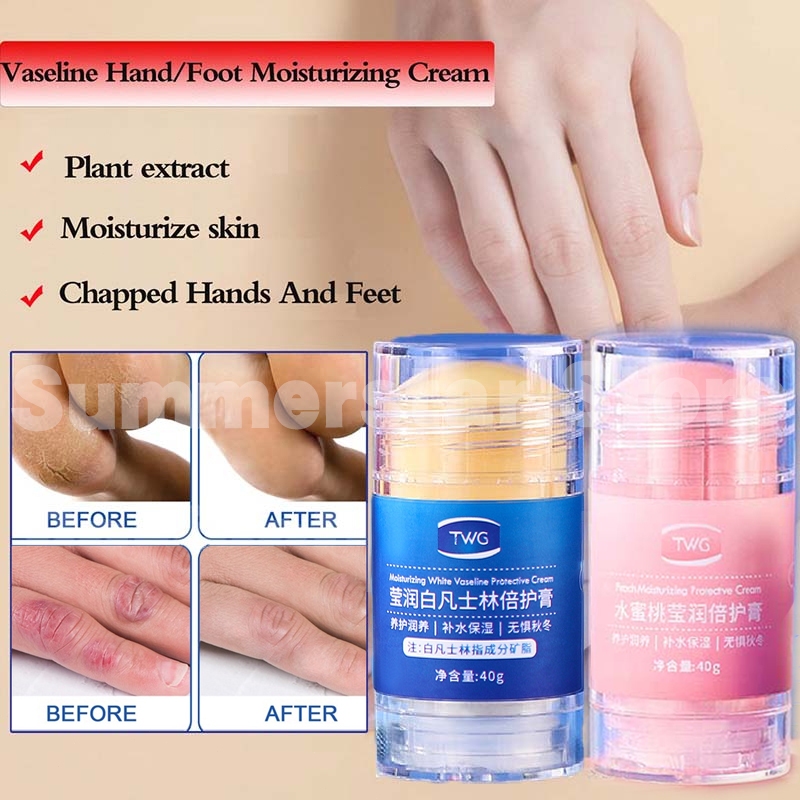 Vaseline Foot Cream Hand Moisturize Skin Anti-Cracking Anti-Drying ...