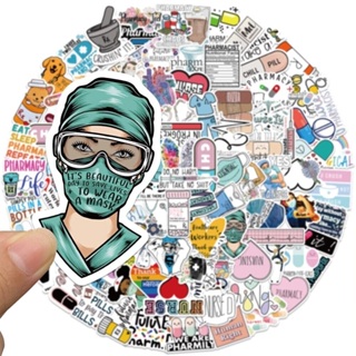 Nurse Stickers Nursing Student Stickers For Laptop Notebook Tumbler Books  Glossy Minimum Of 3 Any