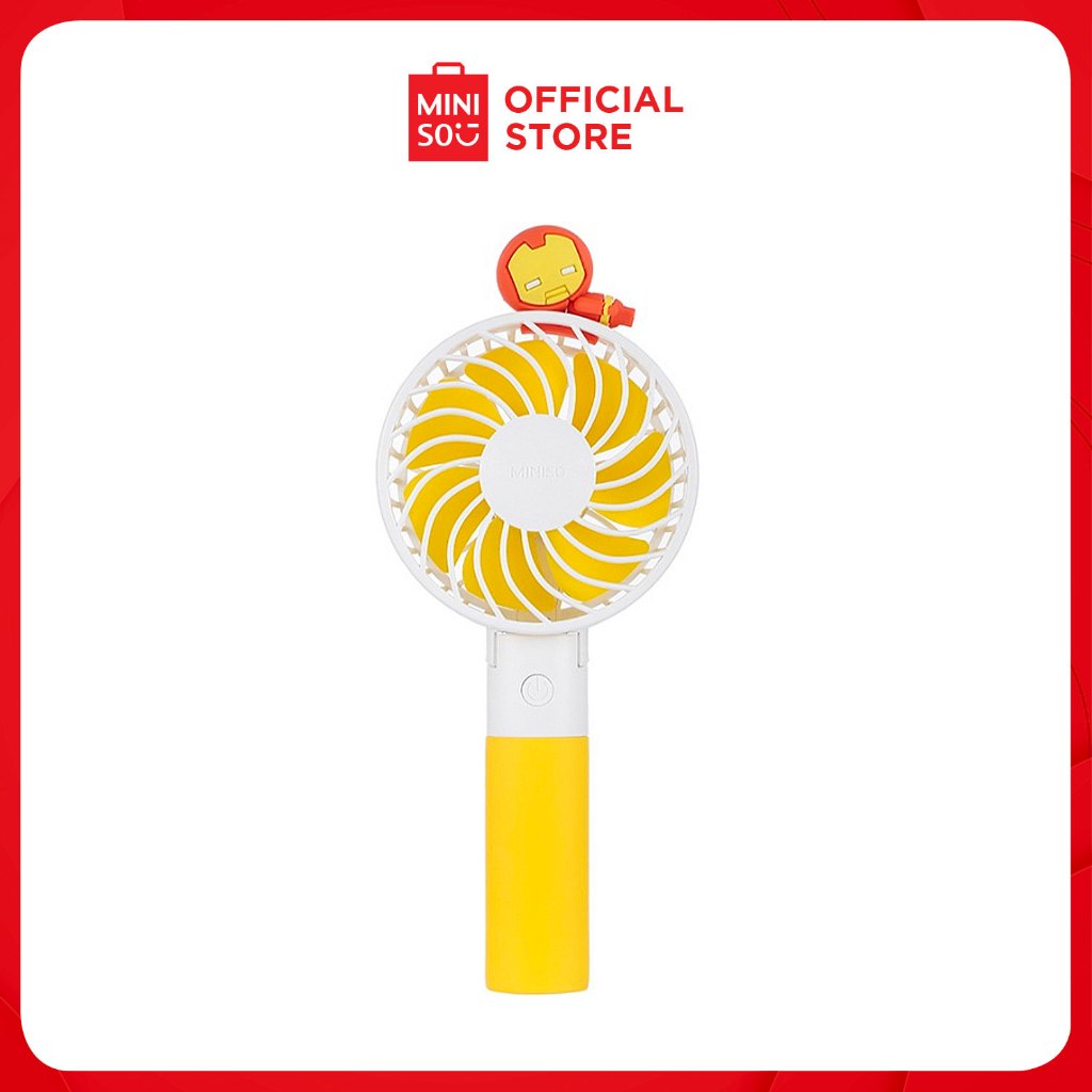 Miniso Marvel Mini Fan Iron Man Shopee Philippines