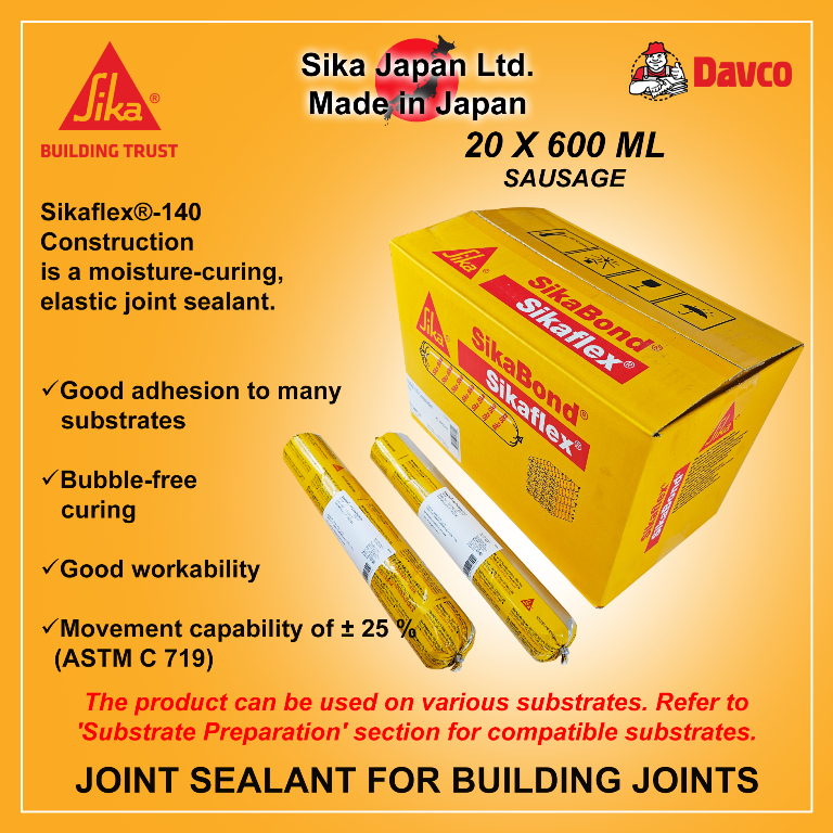 Sika Sikaflex 140 JAPAN Sikabond Construction Polyurethane Sealant Box ...