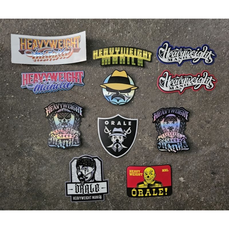 Heavyweight Manila Sticker Pack Shopee Philippines