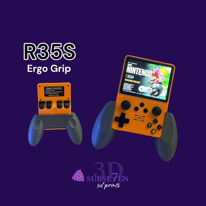 R35S Grip POWKIDDY RGB20S GRIP BUNNY GRIP Handheld Gaming