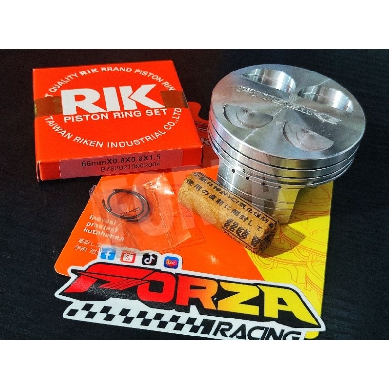 RAIDER150 Forged Piston Kit CARB TYPE 62mm 66mm 68mm FLAT / DOME ...