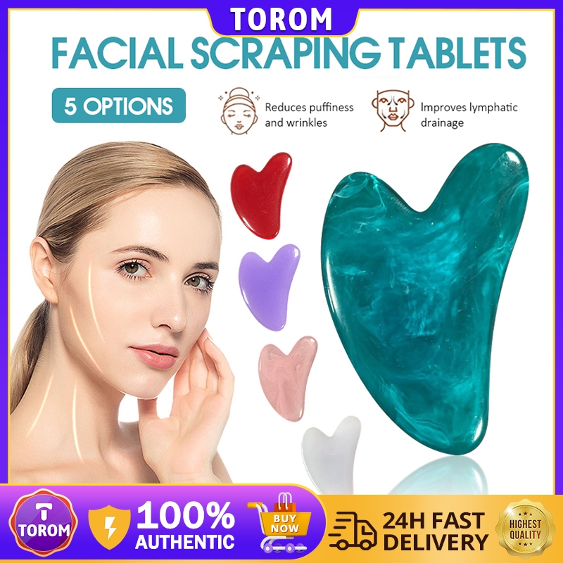 Guasha Board Natural Gua Sha Stone Scraper Anti Ageing Beauty Slimming Firming & Wrinkles