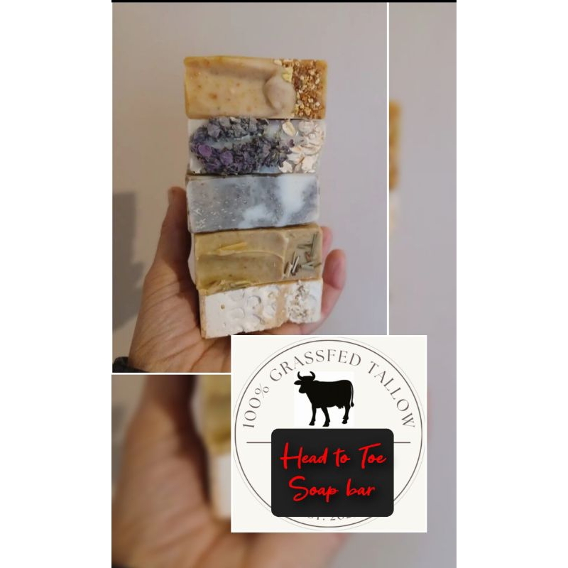 Pure Tallow Body Soap & Shampoo Bar Shopee Philippines