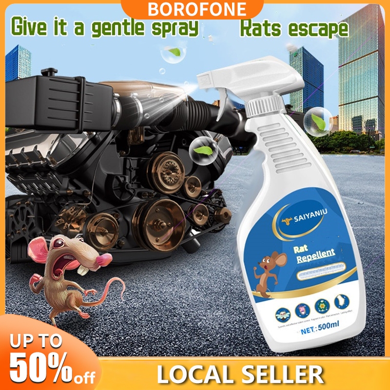 500ml Powerful Rat Repellent Spray Repels Rats From Home And Car Engine ...