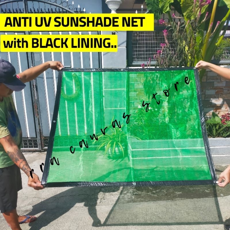 60% SHADE DRY NET SUNSHADE NET GARDEN GREENHOUSE WITH EYELET& FREE ROPE ...