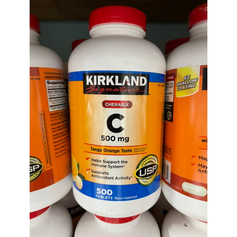 Kirkland Chewable Vit C 500mg from Costco USA 🇺🇸 Shopee Philippines