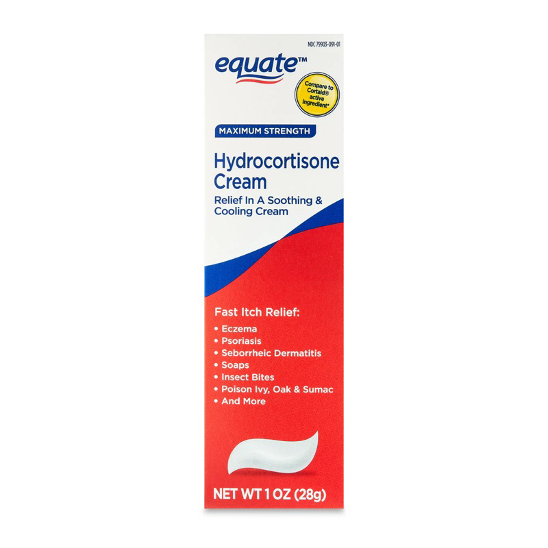 Equate Maximum Strength Equate Hydrocortisone Cream 28g Shopee