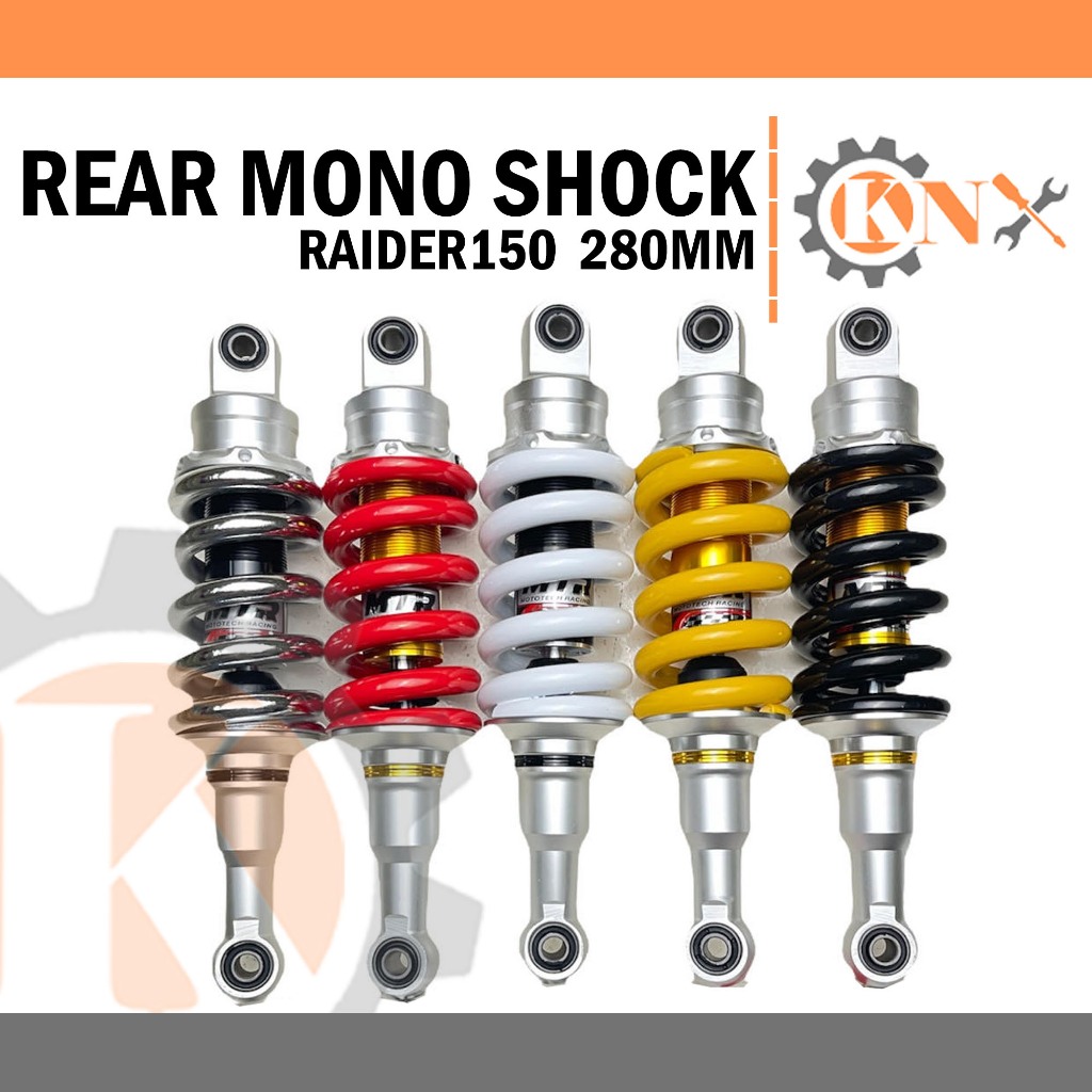 Rear Mono shock Raider150 280mm | Shopee Philippines