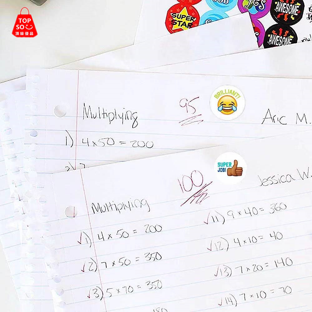 TOPSO.PH 500pcs/roll High quality 8 different styles emoji sticker ...