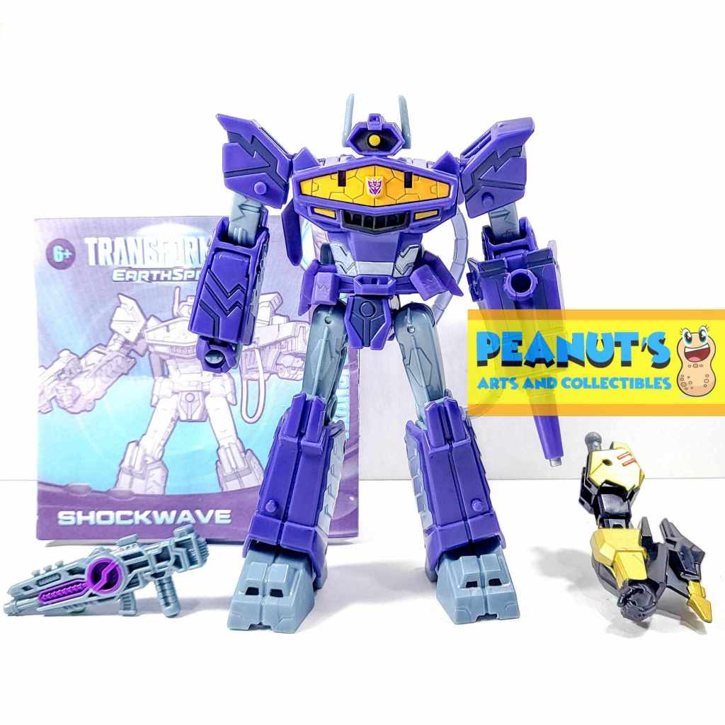 Transformers Deluxe Class Shockwave (Earthspark) Shopee Philippines