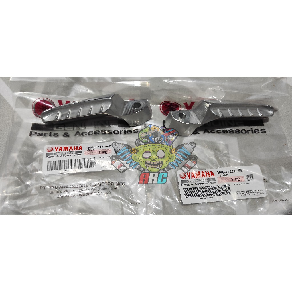 FOOT REST MIO I 125 /SOUL I 125 / YAMAHA GENUINE PARTS Shopee Philippines