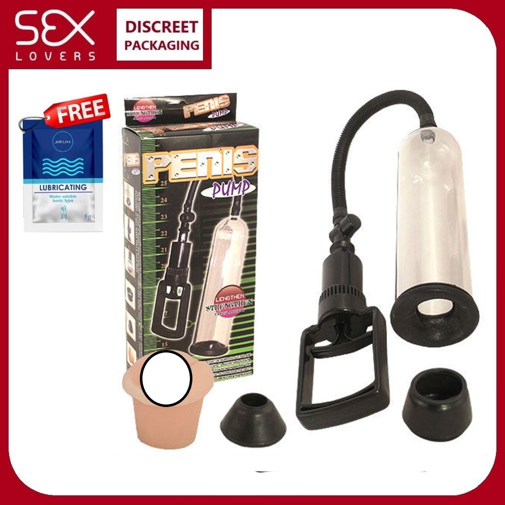 Penis Pump Extender Enlarger Vacuum Sex Toys | Shopee Philippines