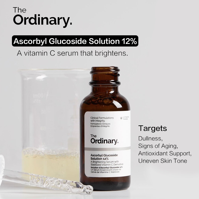 The Ordinary Ascorbyl Glucoside Solution 12% A vitamin C serum that ...