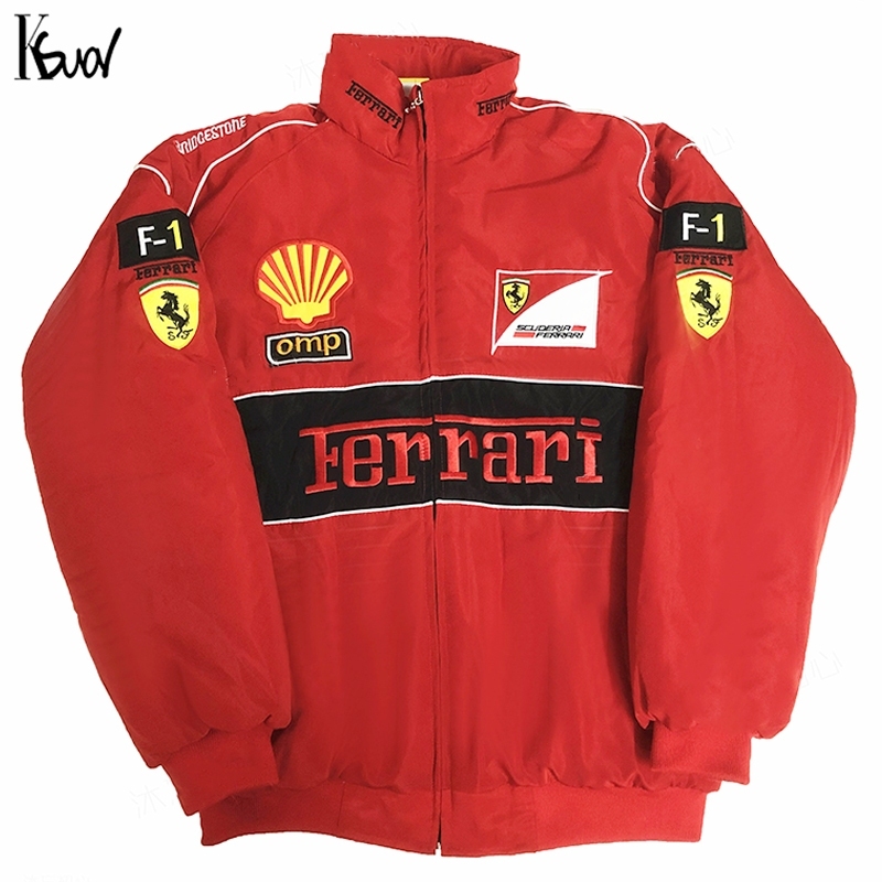 Vintage F1 Racing Ferrari Sports Racing Jacket - Formula 1 - Unisex 