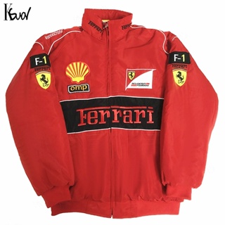 Vintage Ferrari Racing Jacket | Rare F1 Unisex Jacket | Nascar Bomber Jacket