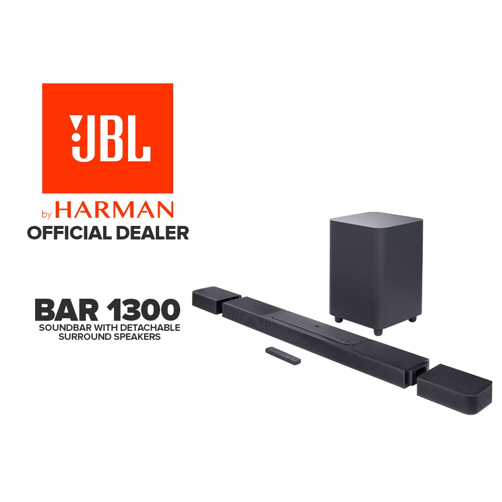 Soundbar sales detachable speakers